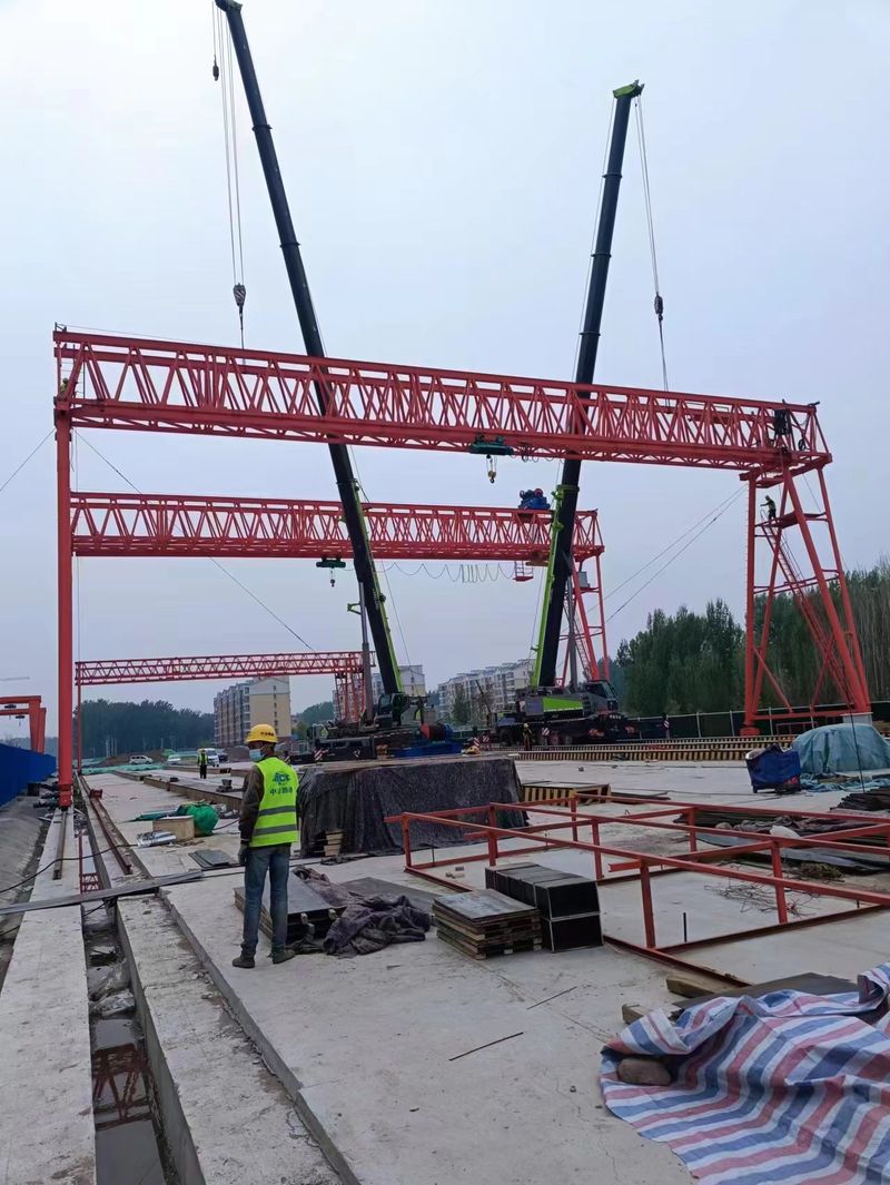 MG100/10噸-38米-16米龍門吊，MH10噸-32米-9米龍門吊